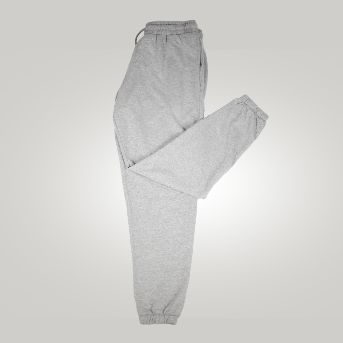 White Soft French Terry Jogger Pants for men and women's