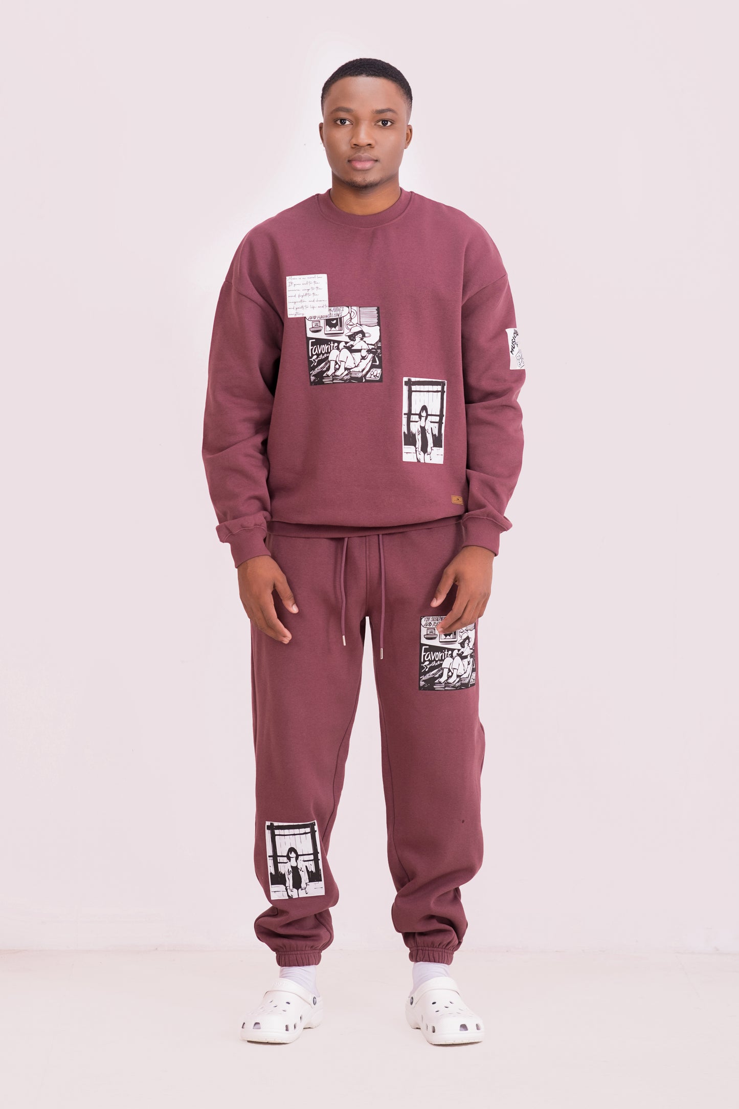 Men's Music Icon Sweatshirt and Jogger Set