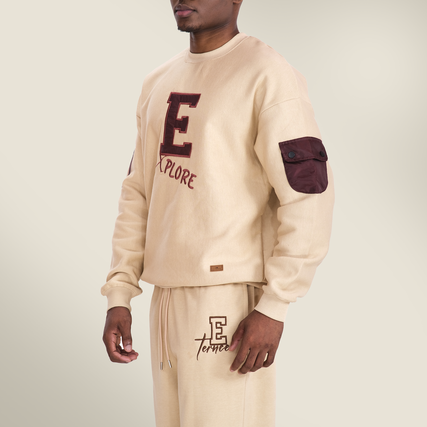 Varsity Oversized Sweatshirt for men