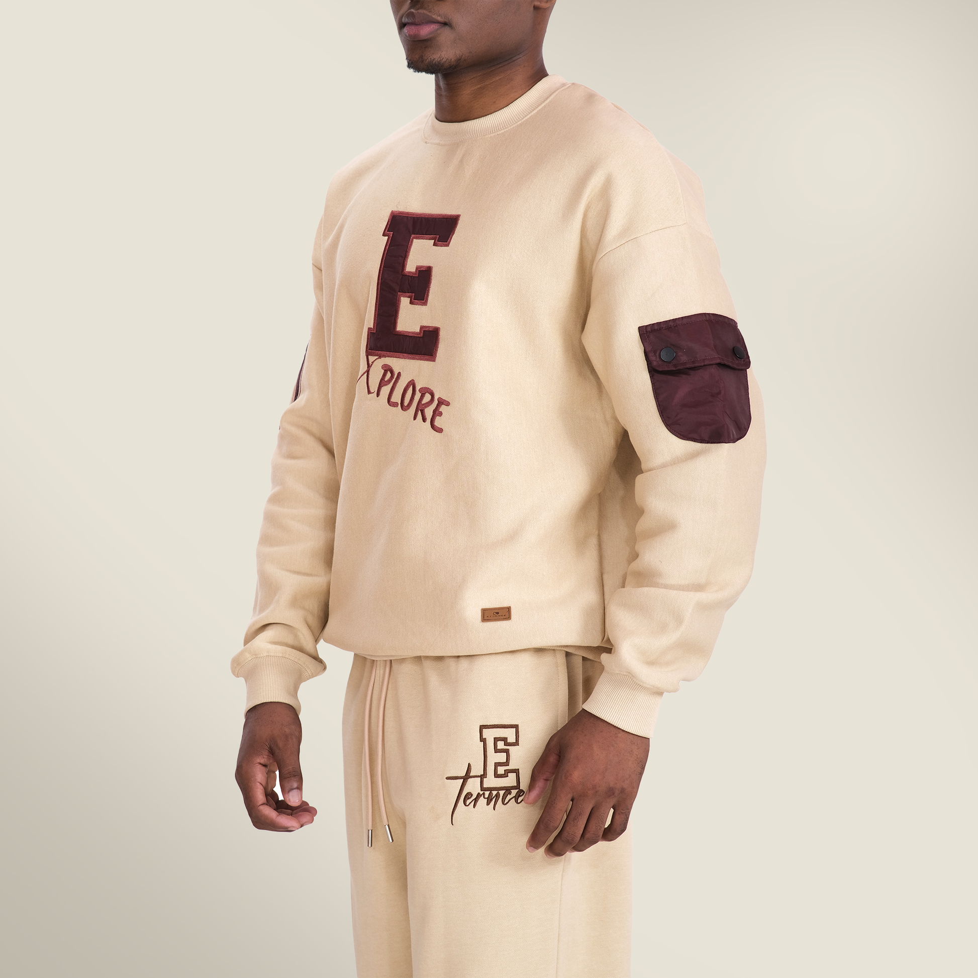 Varsity Oversized Sweatshirt for men