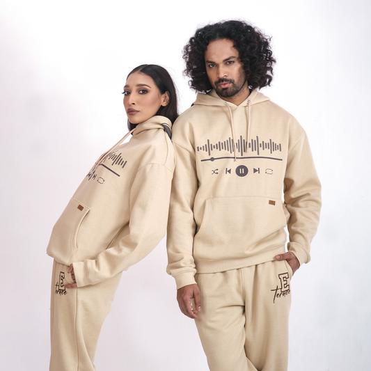 Unisex Music Lover Sandy Oversized Hoodie for men & Women's