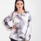 Women's Floral White Printed Blouse - Eternce  