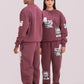 Unisex Vintage Music Artist Oversized Sweatshirt and Jogger Set for men & women