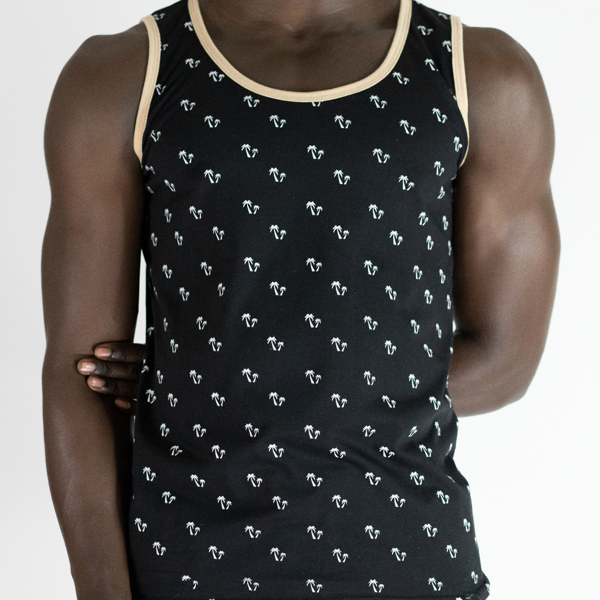 Summer Serenity Palm Paradise Men's Tank Top