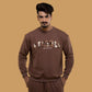 Chocolate Brown Crewneck Sweatshirt