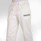 Unisex Ecru Casual Jogger Effortless Street Style for men & Women -White 
