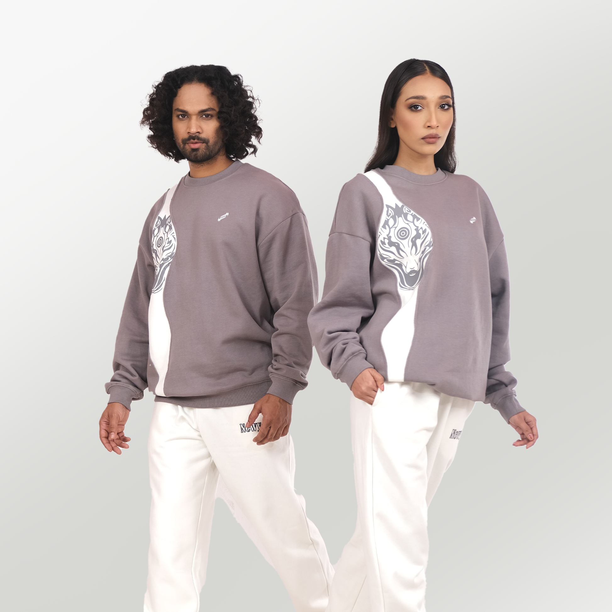 Oversized Graphic Sweatshirt for Everyone Gender-Inclusive Fashion 