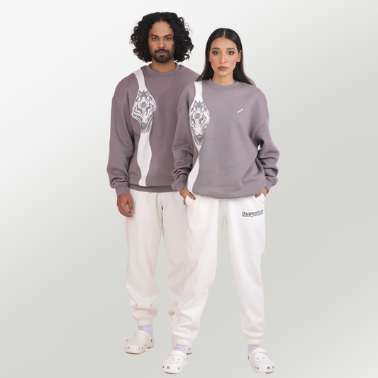 Unisex Crewneck Graphic Oversized Sweatshirt Casual Comfort for All