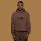 drop shoulder hoodie