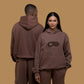 chocolate brown hoodie