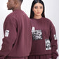 Unisex Retro Music Artist Sweatshirt and Jogger Set for men & Women 