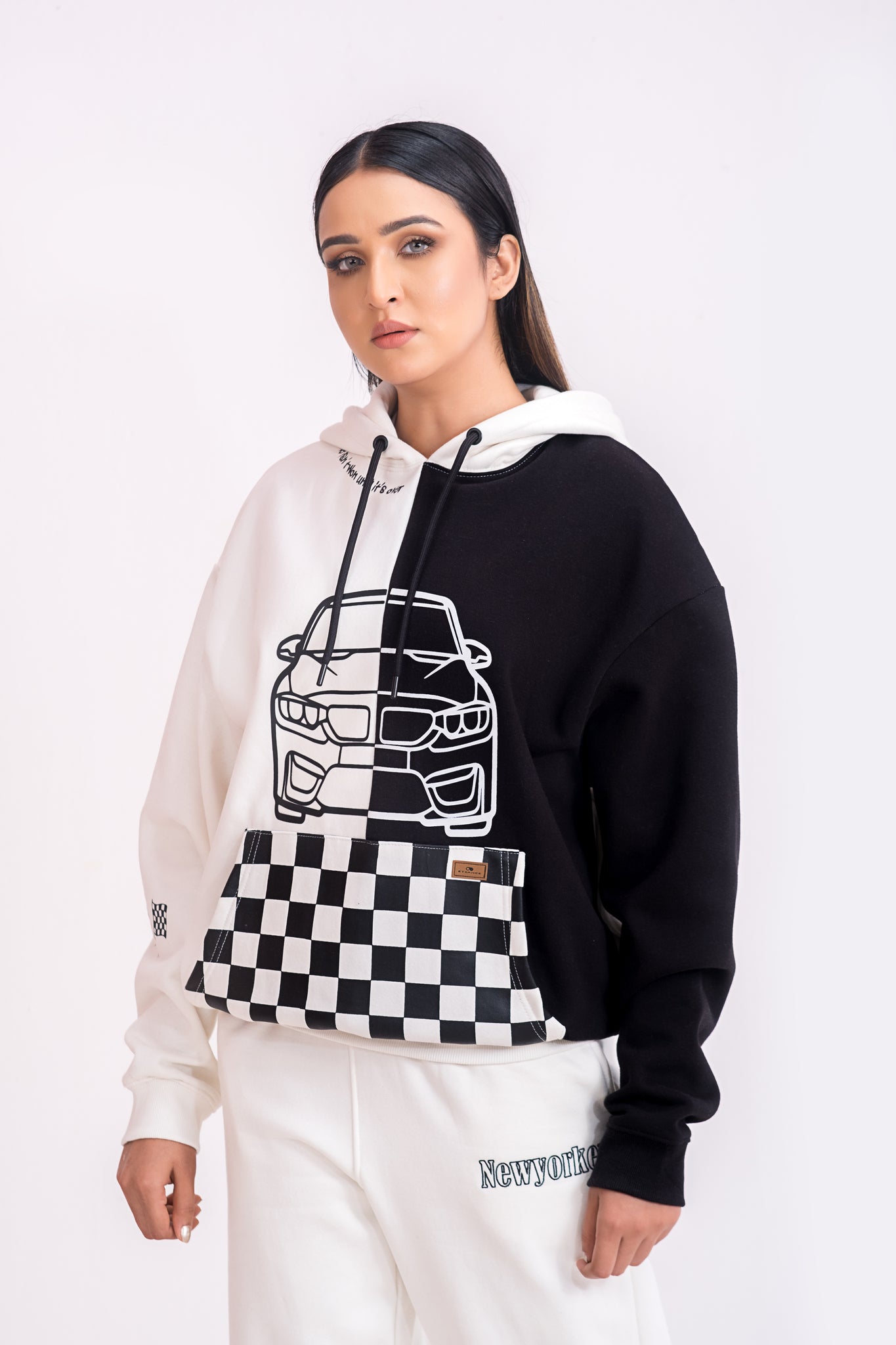 The Oversized Racing Hoodie - for women
