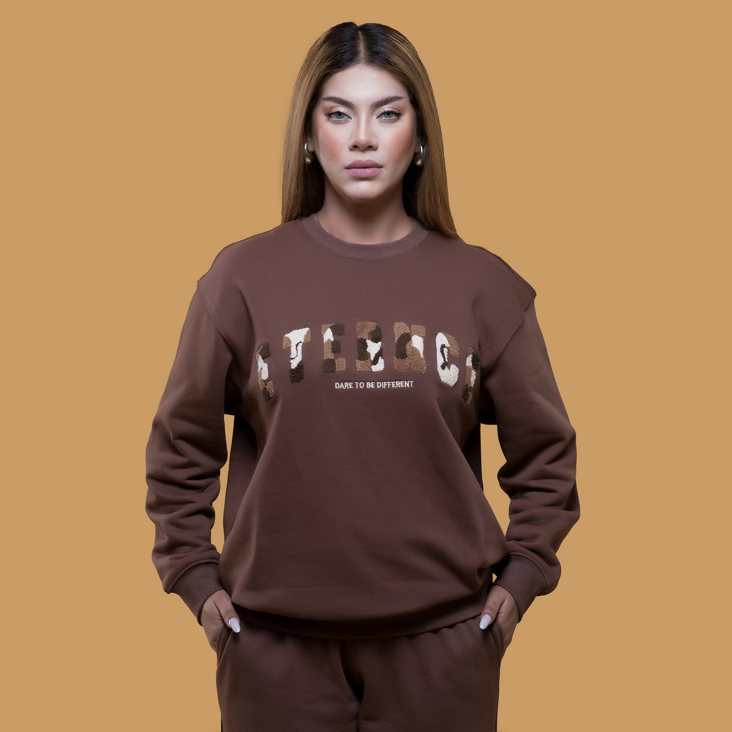 Chocolate Brown essential Sweatshirt