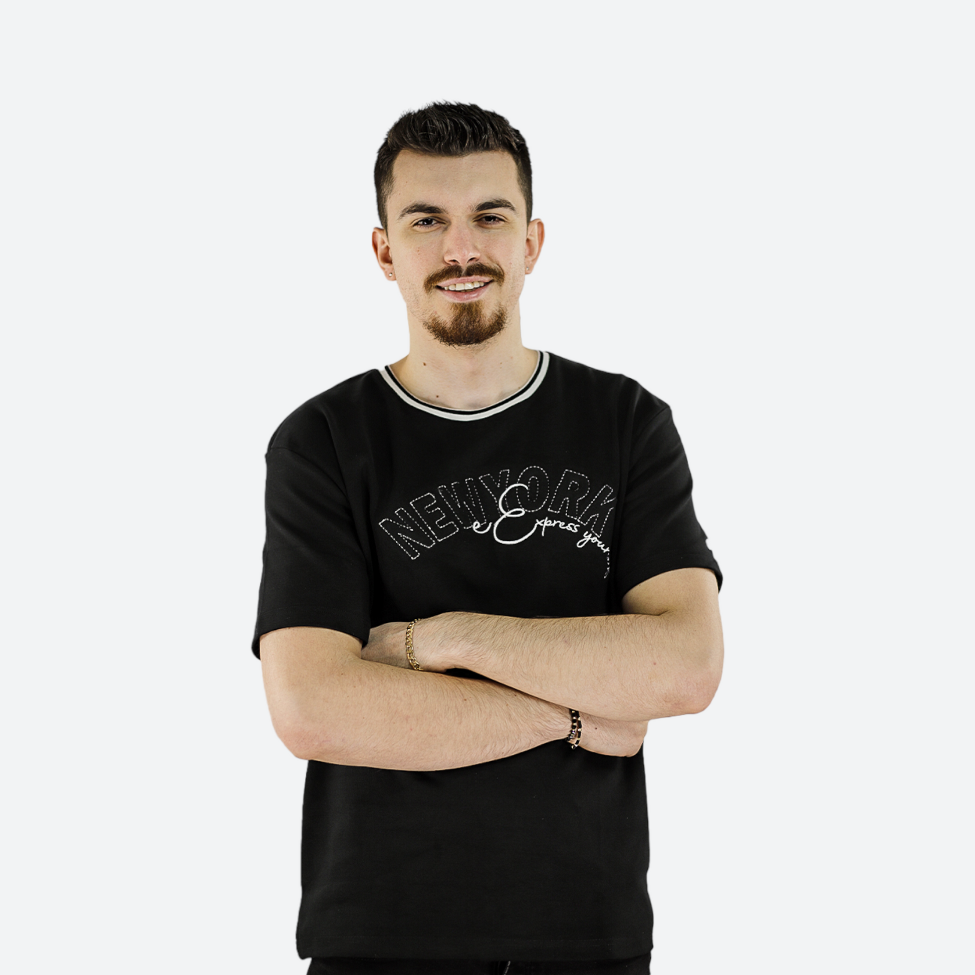 Graphic Tees & Printed T-Shirts Men's  - Black 
