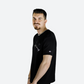 Men's Black New York Graphic Printed T-shirts 