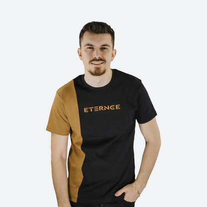 Golden Glow Polyshades Honey Brown Tee for boys 