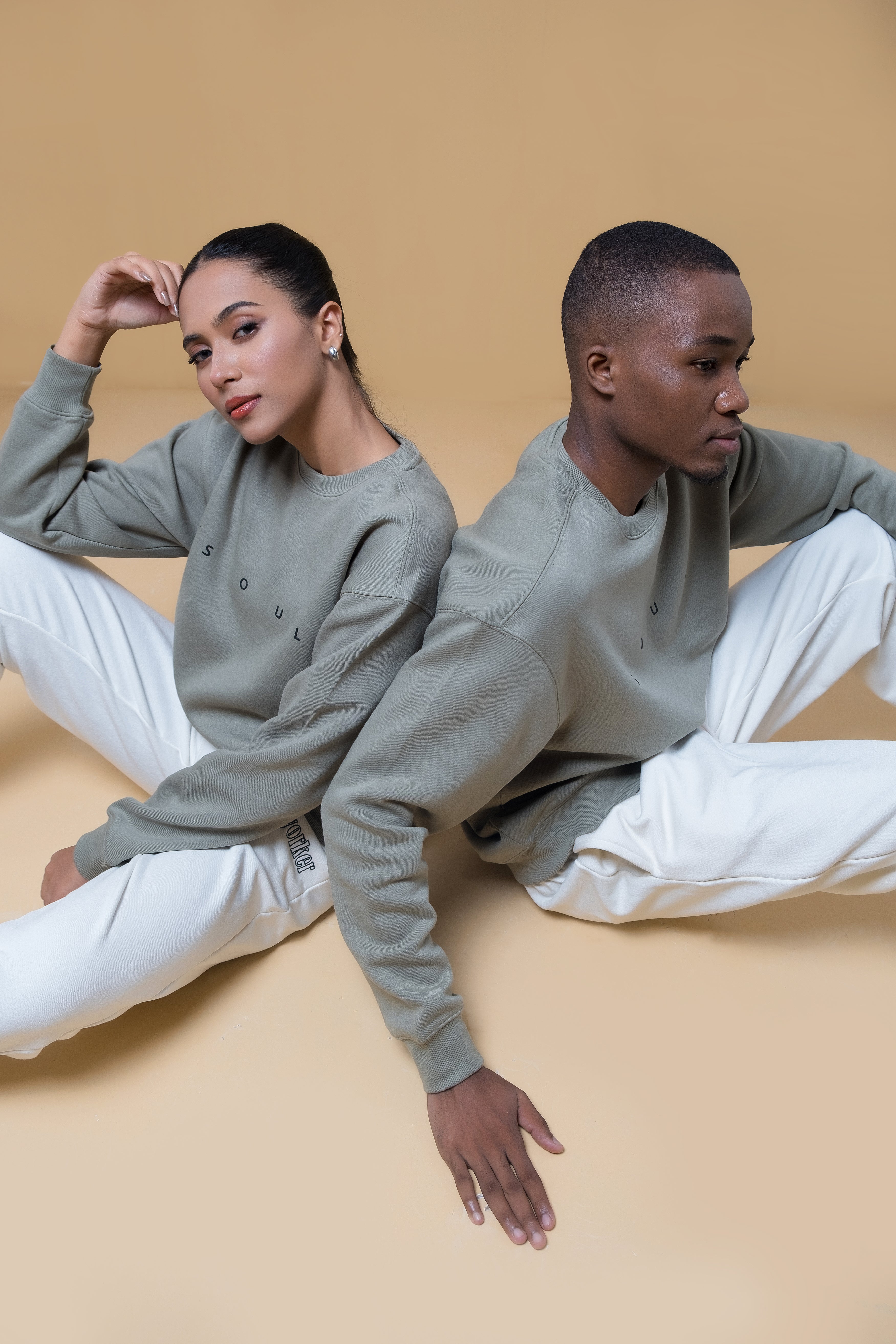 couple matching fleece hooded sweatshirt