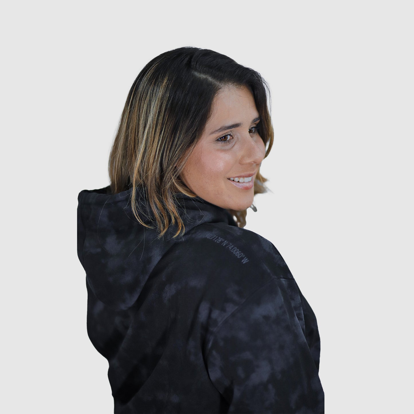 Trendy Women's Camouflage Hoodie Sleek and Modern 