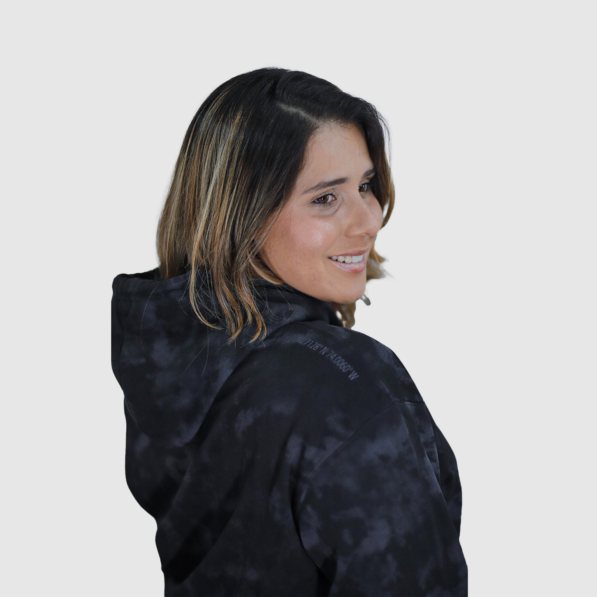 Trendy Women's Camouflage Hoodie Sleek and Modern 